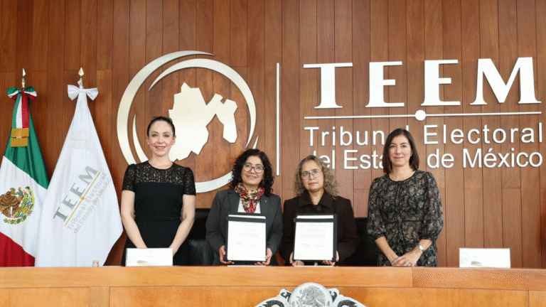 Convenio UAEMéx–TEEM impulsa prácticas profesionales y fortalece la democracia