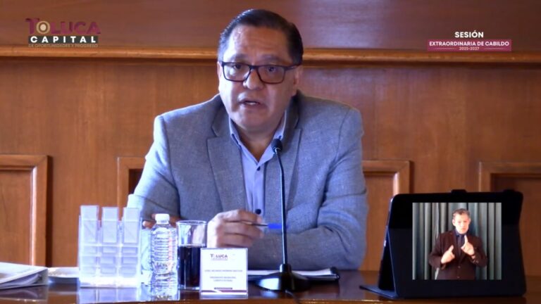 Ricardo Moreno Alcalde de Toluca, se ausentará hasta 15 días por motivo familiar