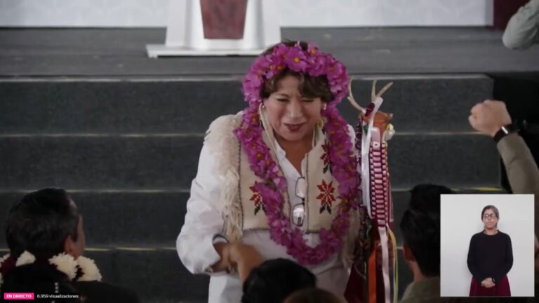 Delfina Gómez rinde Segundo Informe Regional en Atlacomulco destacando avances de su gobierno