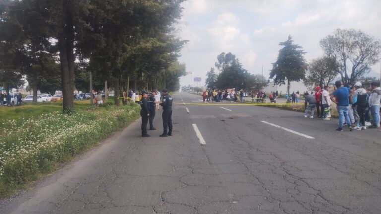 Policía instala cerco de seguridad tras ataque con arma de fuego en la Toluca–Palmillas