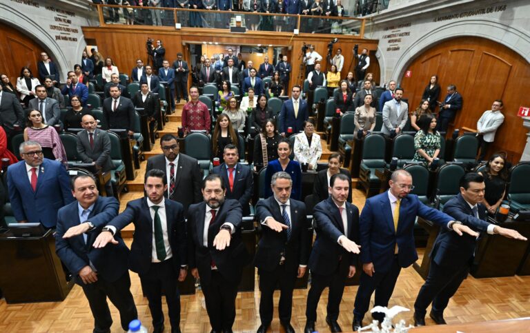 Francisco Vázquez encabeza la Junta de Coordinación Política en el segundo año de la LXII Legislatura mexiquense