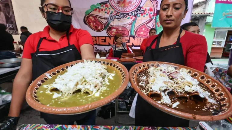 Feria de la Enchilada en San Buenaventura con 28 cocineras locales