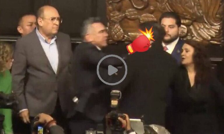 Alito vs Noroña: La pelea del año en el Senado dejó un lesionado