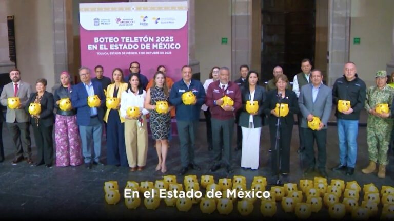 Delfina Gómez invita a sumarse al Teletón 2025 en apoyo a niñas y niños mexiquenses