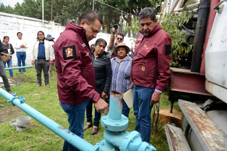 Toluca inicia reperforación del pozo La Magdalena para garantizar agua a su población