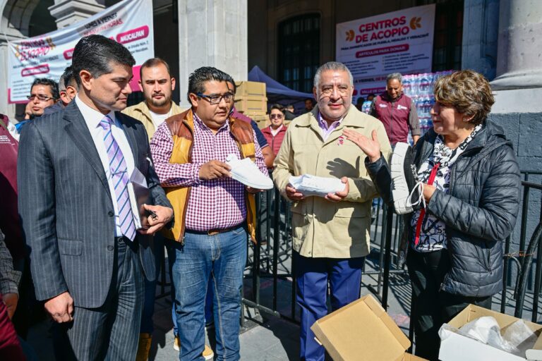 Envían 358 toneladas de ayuda humanitaria a Hidalgo; preparan apoyo para Veracruz