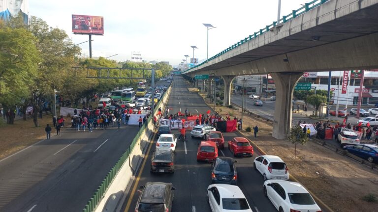 Prevén tres bloqueos en vías principales del Edoméx este 13 de octubre por distintas causas