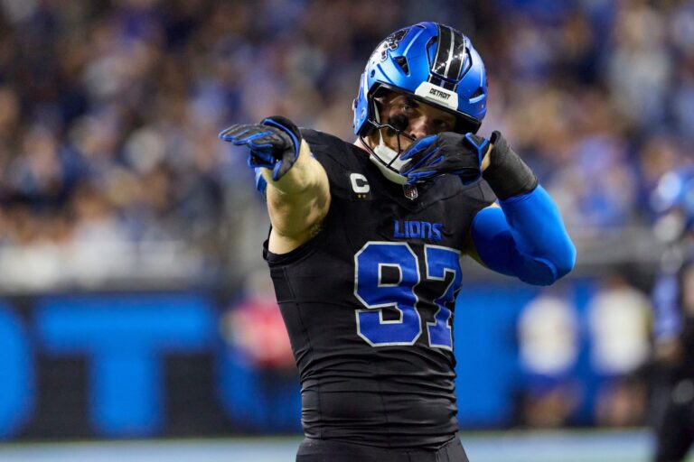 Aidan Hutchinson renueva con los Lions hasta 2030 por 180 millones de dólares