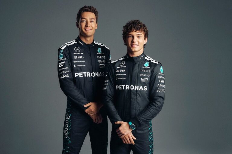 George Russell renueva con Mercedes y seguirá junto a Kimi Antonelli en 2026