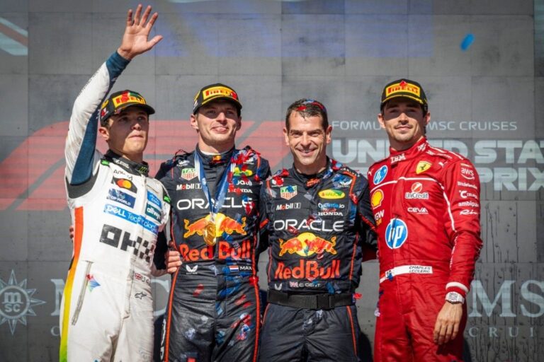 Verstappen arrasa en Austin y revive la pelea por el título de Fórmula 1