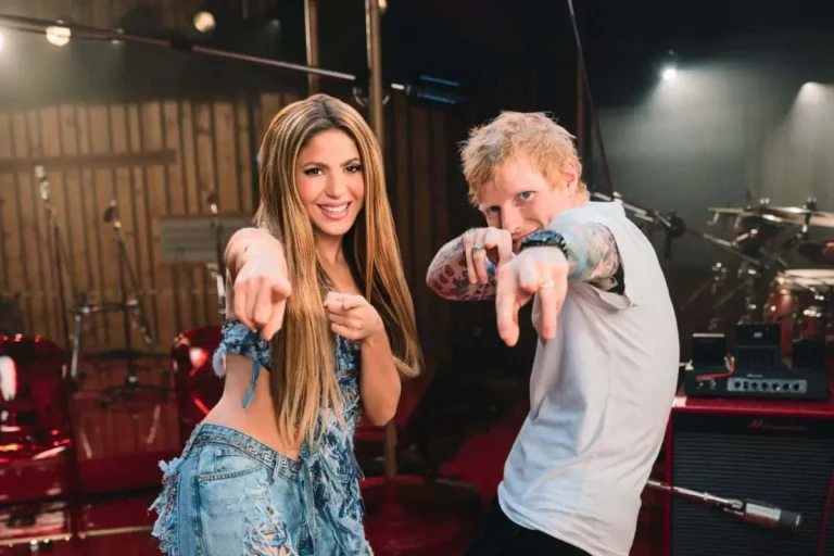 Shakira adelanta colaboración musical con Ed Sheeran y episodio completo en Spotify