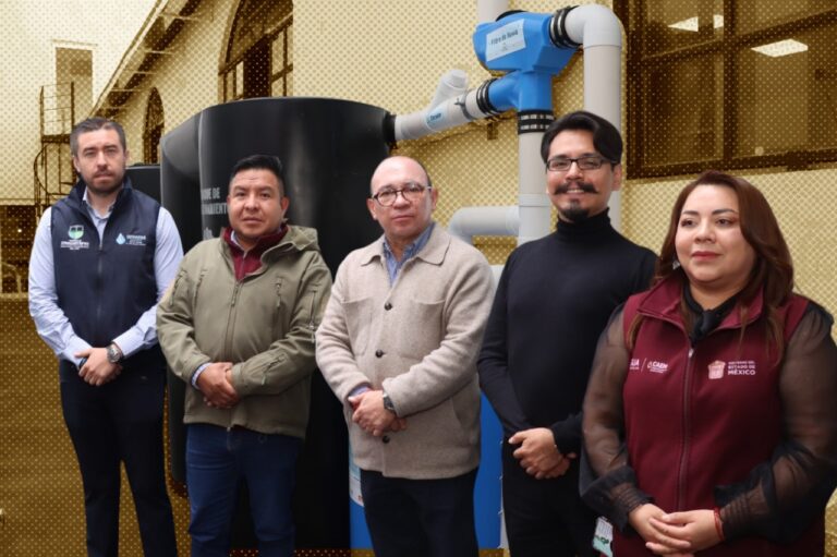 Primer sistema de captación pluvial, un impulso a la sustentabilidad hídrica en Zinacantepec
