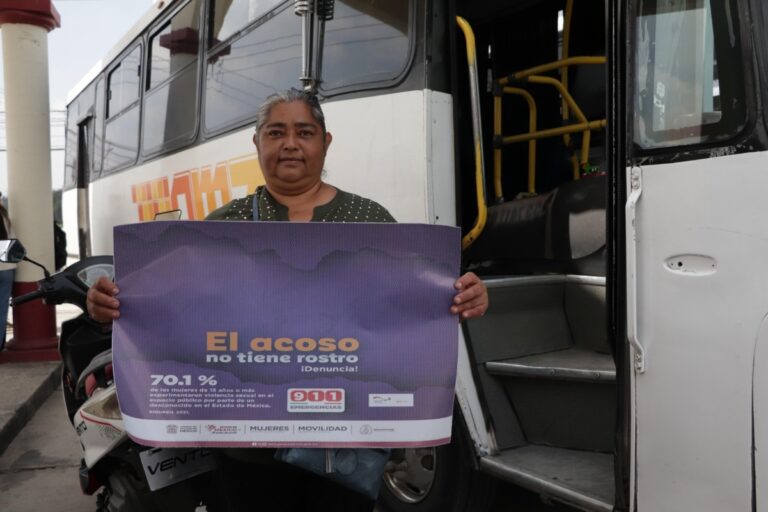 Edoméx registra la mayor disminución nacional en acoso sexual con una baja del 16% en 2025