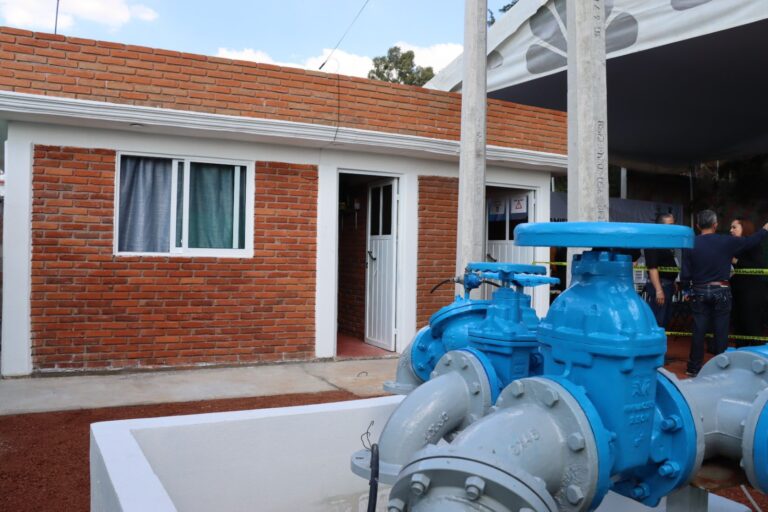 Zinacantepec entrega nuevo pozo en San Lorenzo Cuauhtenco y refuerza acceso al agua potable