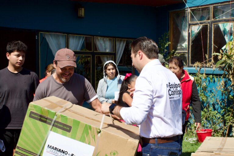 Mariano Camacho impulsa apoyos en Metepec para fortalecer la economía familiar