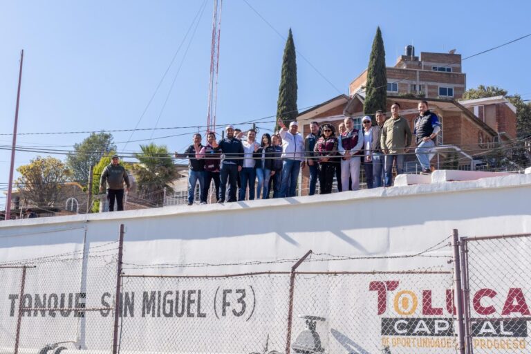 Toluca activa suministro emergente de agua ante trabajos de rehabilitación