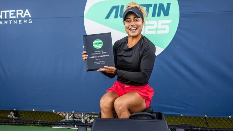 Renata Zarazúa conquista Austin y firma su temporada más brillante en la élite