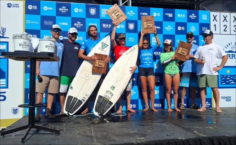 Rodgers y Bonilla conquistan Cerritos 2025 con dominio absoluto en el surf