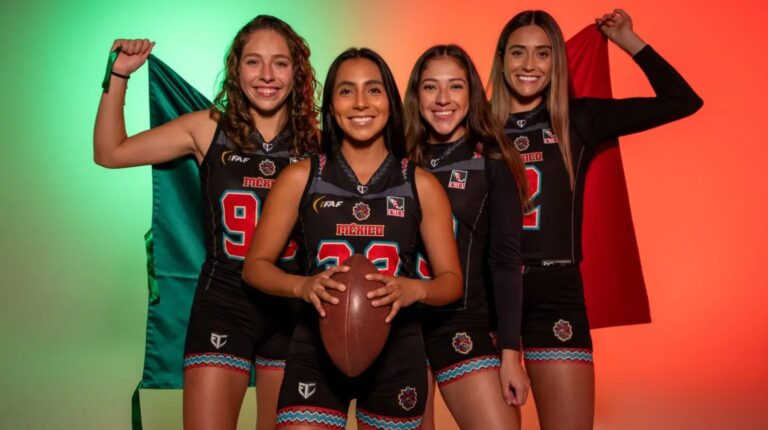 México lidera el ranking mundial de Flag Football femenil rumbo al Mundial 2026
