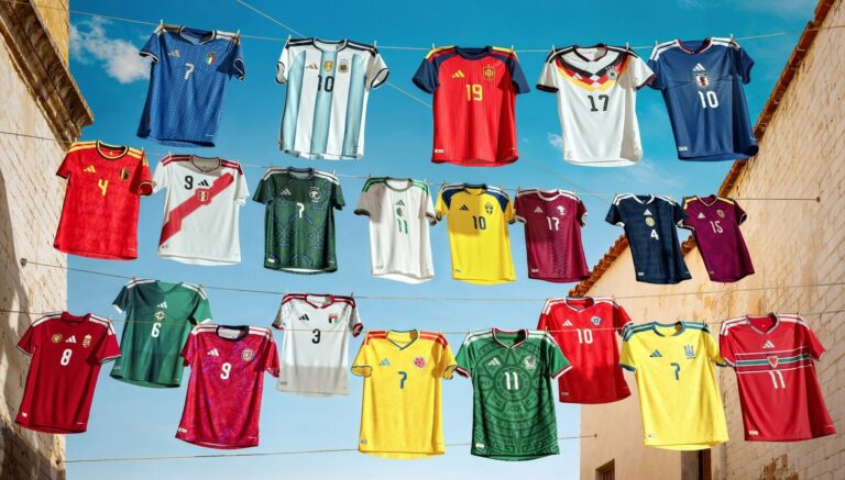 Adidas revela los uniformes oficiales de 22 selecciones rumbo al Mundial 2026