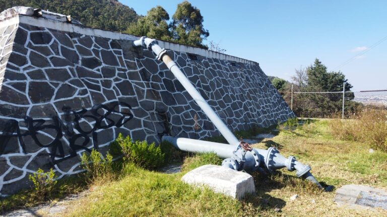 Iniciará rehabilitación del Tanque El Calvario; piden a vecinos almacenar agua