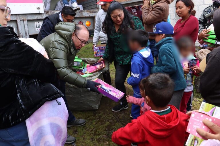 Continúa la ruta de la alegría y sonrisas para las infancias en Zinacantepec