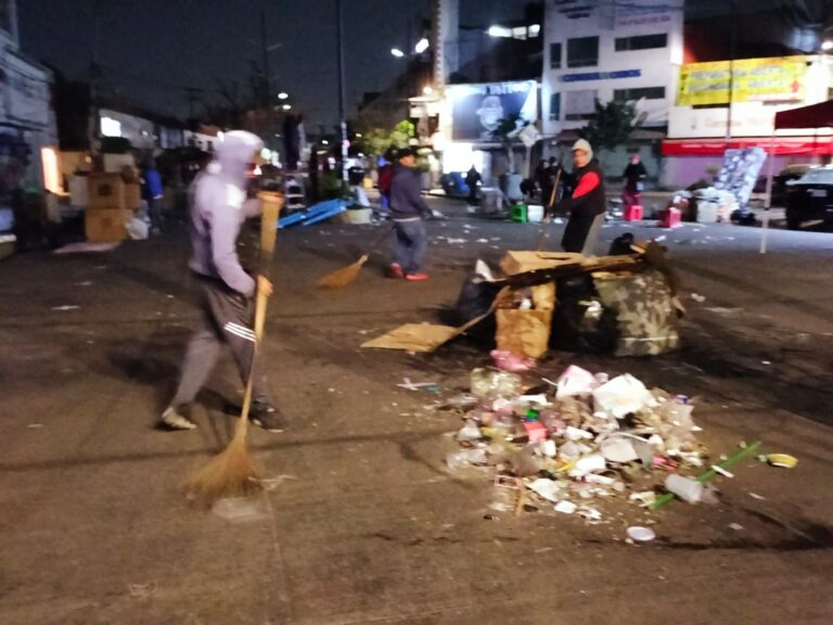 Naucalpan inició 2026 con operativo integral de limpieza en vialidades