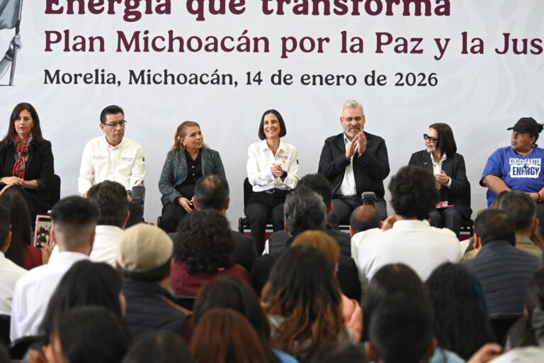 Sener, CFE y Gobierno de Michoacán impulsan energía e internet para todo el estado en 2026