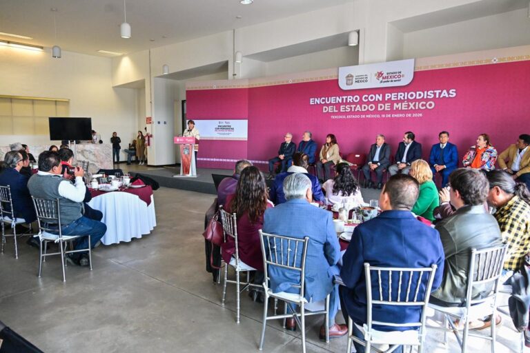 Destacan 121 acciones del Plan Integral Oriente ante periodistas mexiquenses