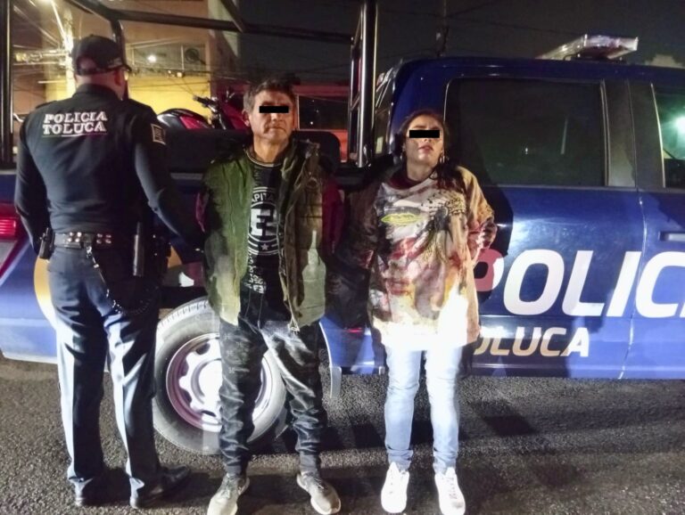 Detienen a seis presuntos responsables de delitos patrimoniales en Toluca 