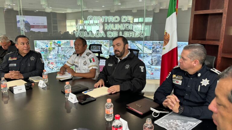 Rumbo a la Copa Mundial 2026, impulsan blindaje de seguridad regional en Toluca