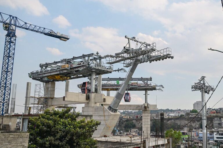 Así va la Línea III del Mexicable en Naucalpan; reducirá traslados a 30 minutos