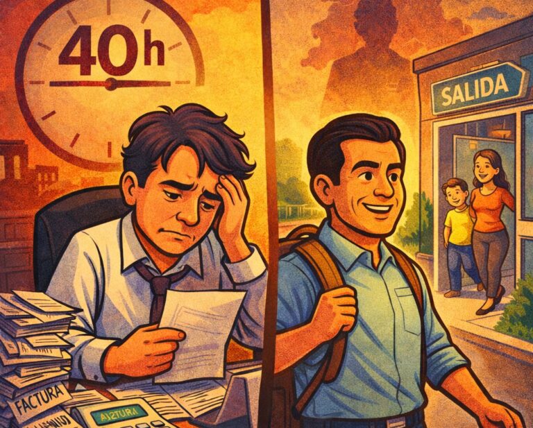 Cuando presumir empleo no basta: el reto de las 40 horas y la informalidad