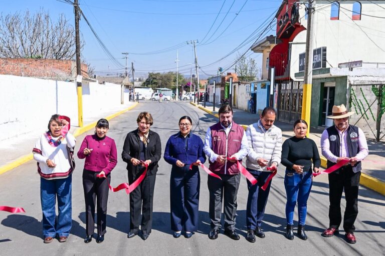 Caminemos Seguras EdoMéx transforma Chalco: mejoramiento de la calle Everardo González en beneficio de más de 4 mil personas