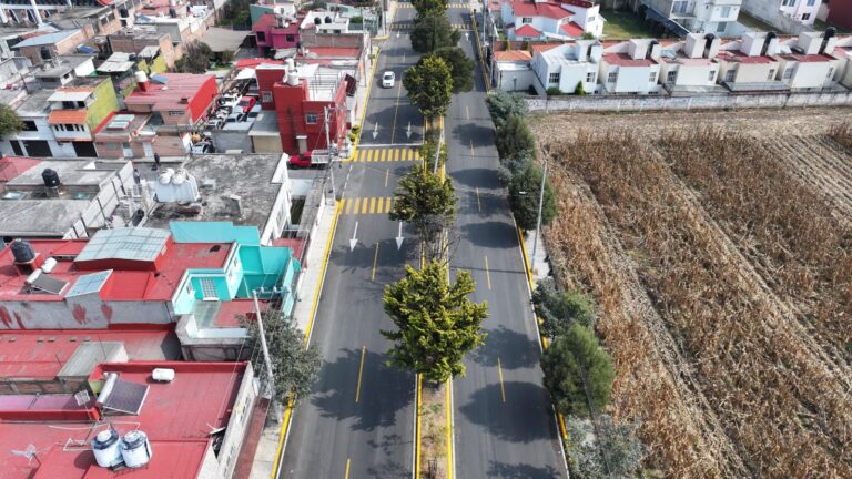 El programa histórico de pavimentación en Toluca ejecutado por Ricardo Moreno