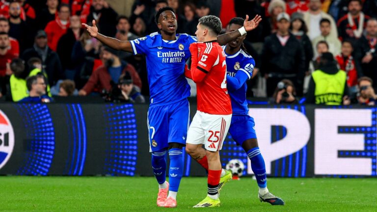 UEFA suspende a Prestianni por presunto insulto racista a Vinícius