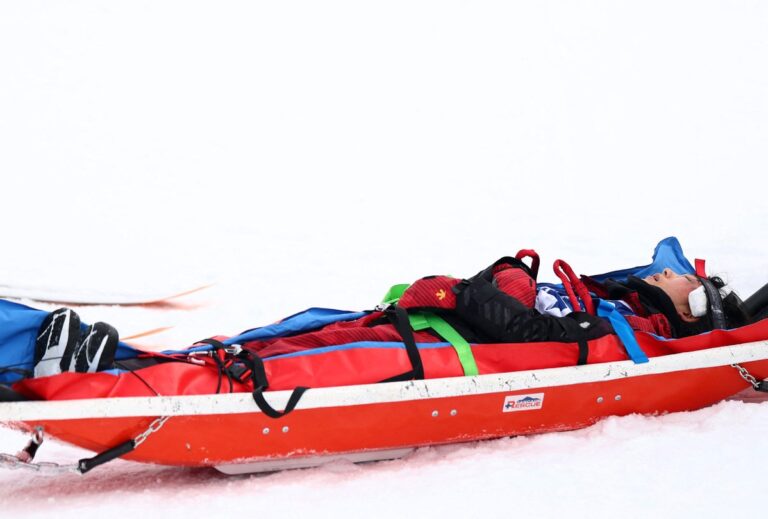 Liu Jiayu sufre aparatosa caída en el halfpipe de Milano-Cortina 2026