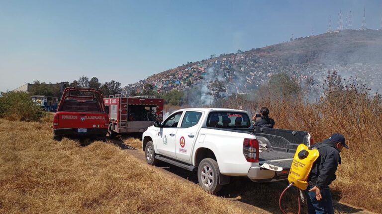 Reducen 52% la superficie mexiquense afectada por incendios forestales en un año