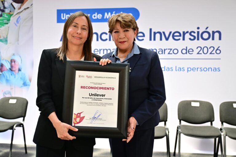 Unilever invertirá 9 mil 400 mdp en Edomex para expandir plantas en Lerma y Tultitlán