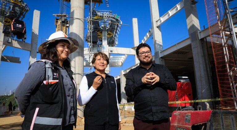 Mexicable Línea 3 en Naucalpan avanza y beneficiará a más de 40 mil usuarios
