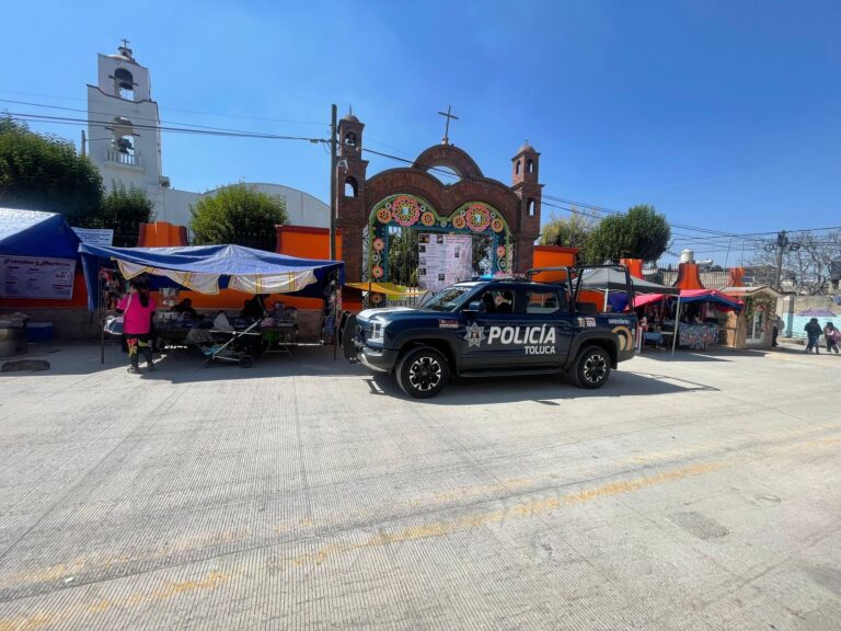 Toluca desplegará mil 400 elementos de seguridad por operativo de Semana Santa