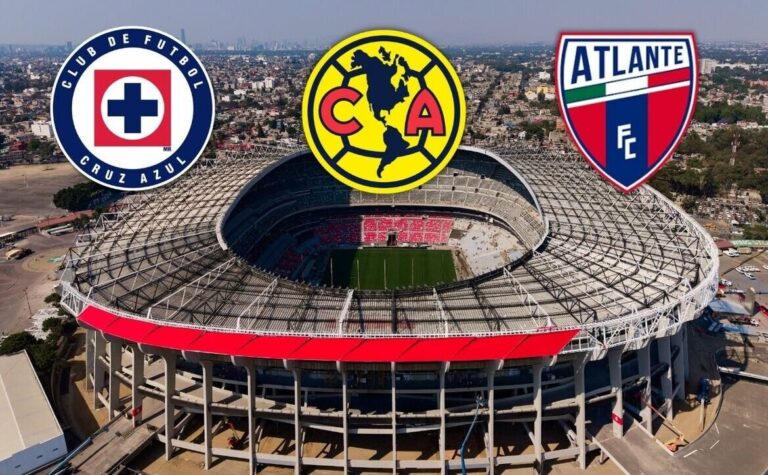 América, Cruz Azul y Atlante compartirán el renovado Estadio Azteca