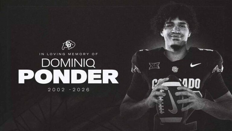 Muere Dominiq Ponder, quarterback de Colorado, en accidente