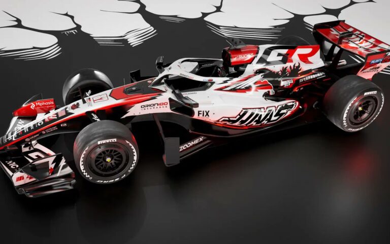 Haas sorprende con diseño de Godzilla para el GP de Japón 2026