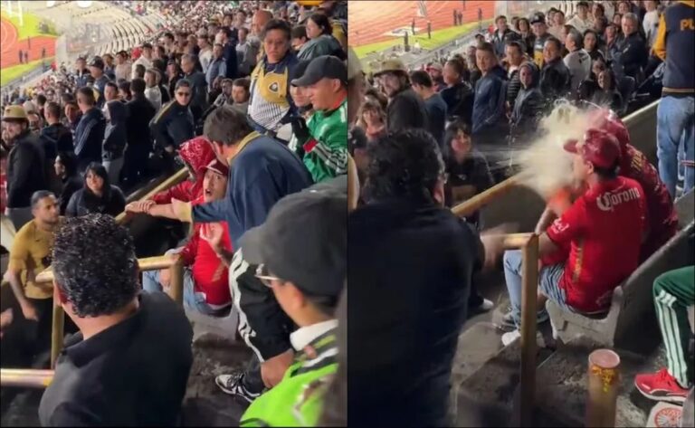 Agresión en CU tras triunfo de Toluca ante Pumas