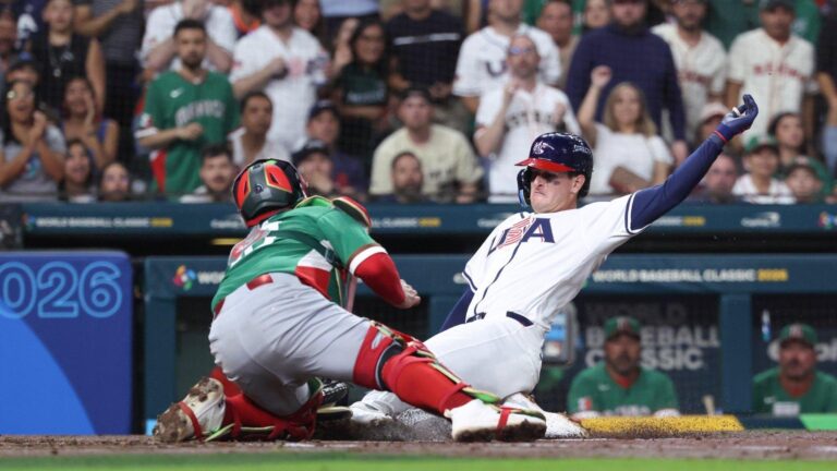 Estados Unidos vence a México en el Clásico Mundial de Béisbol