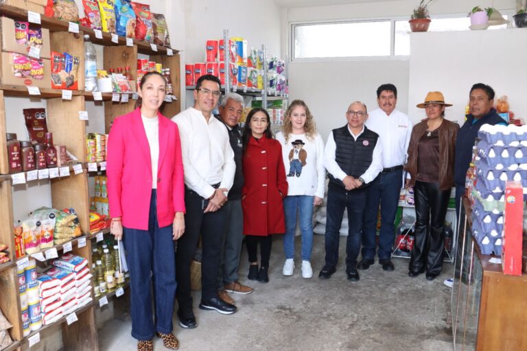 Inauguran Tienda del Bienestar para fortalecer alimentación familiar en Zinacantepec