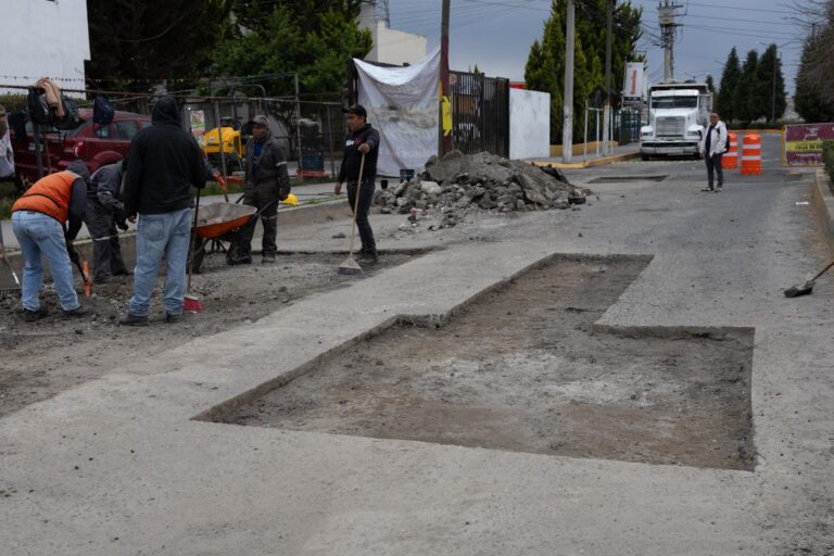 Programa de bacheo en Toluca supera cinco mil puntos atendidos en 20 días