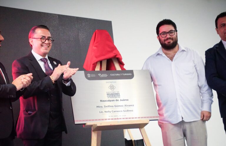 Naucalpan obtiene Distintivo de Reuniones y se consolida como polo turístico