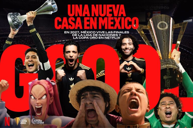 Netflix transmitirá Copa Oro y Nations League en México desde 2027